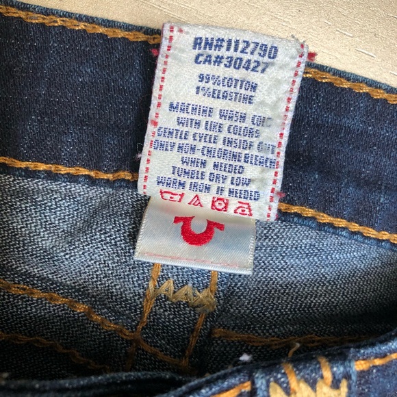 True Religion Jean Shorts Size 29 Becky Big T - Picture 3 of 10